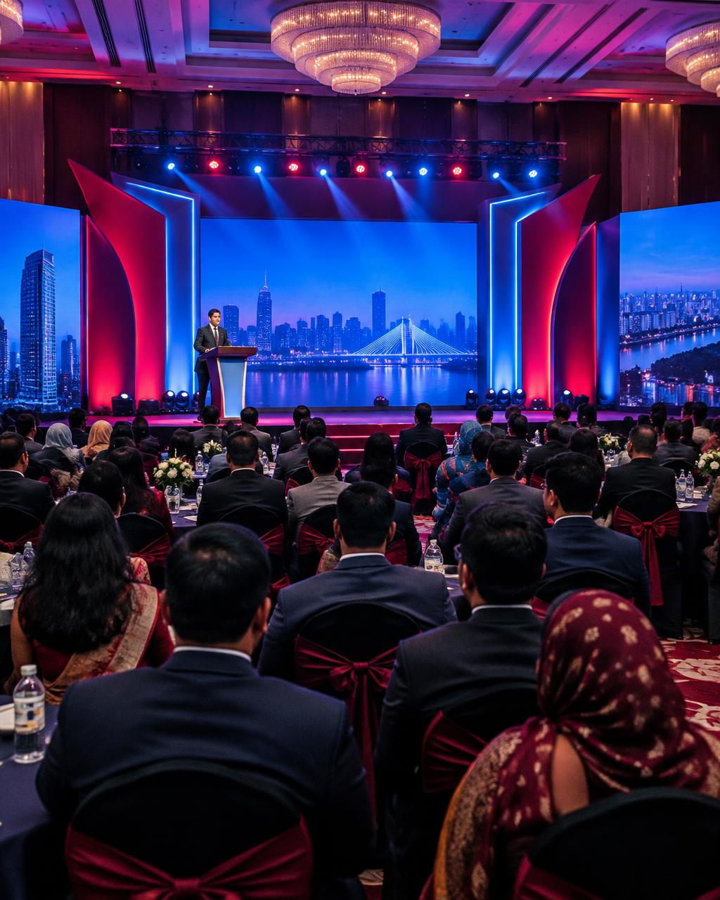 Shomoy Summit corporate event concept
